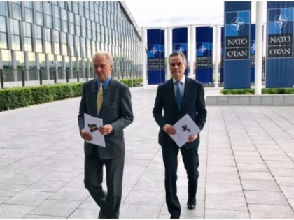 Suedia și Finlanda au depus cererile de aderare la NATO