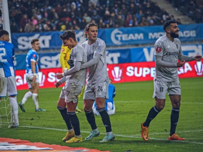 Superliga, etapa a 19-a: FCU câștigă derby-ul Craiovei și trimite UTA pe loc direct retrogradabil!