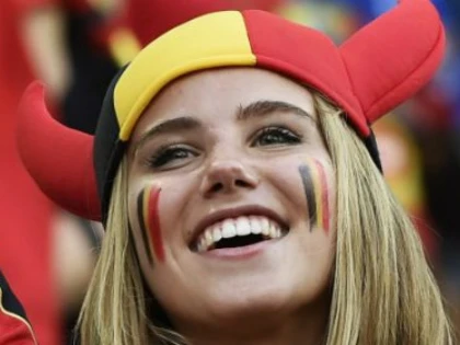 SUPORTERA A BELGIEI AFLATA IN TRIBUNE LA MONDIAL, A FOST ALEASA DE L'OREAL PENTRU O CAMPANIE PUBLICITARA
