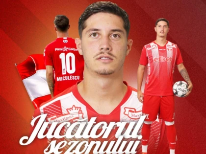 Suporterii au decis: golgheterul David Miculescu este fotbalistul sezonului la UTA