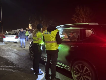Sute de amenzi, după o razie de amploare a polițiștilor arădeni