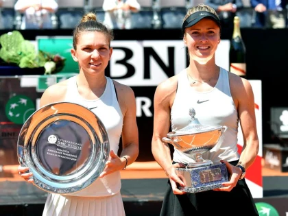 Svitolina a învins-o clar pe Halep, în finala de la Roma