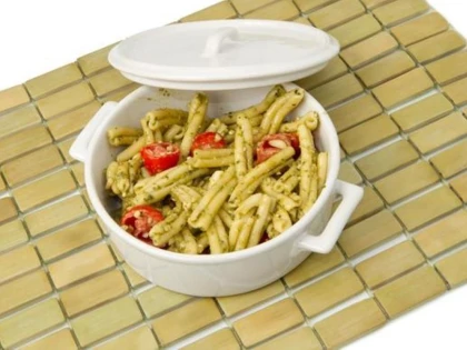 TAGLIATELLE CU SOMON SI ROSII CHERRY