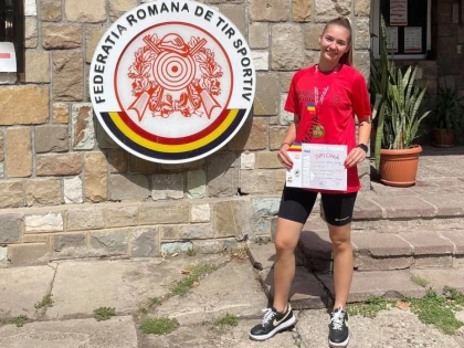 Talerista arădeană Briana Vărcuş este campioană naţională de junioare I! (FOTO)