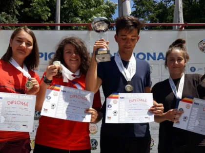 Talerista Briana Vărcuş a fost prima la etapa junioarelor III