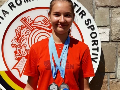 Talerista Briana Vărcuş e vicecampioană naţională