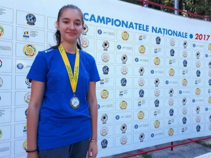 Talerista Briana Vărcuş este vicecampioană naţională