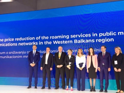 Tarifele de roaming pentru Balcanii de Vest vor fi eliminate până în 2021