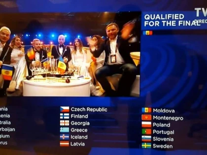 Țările care au trecut de prima semifinală Eurovision 2017