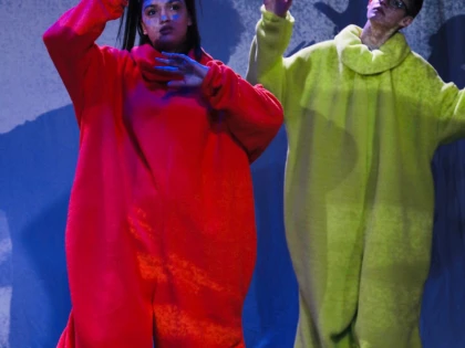 Teatrul Basca din Timișoara prezintă la Arad spectacolul Puf Buf, realizat cu copii fără auz