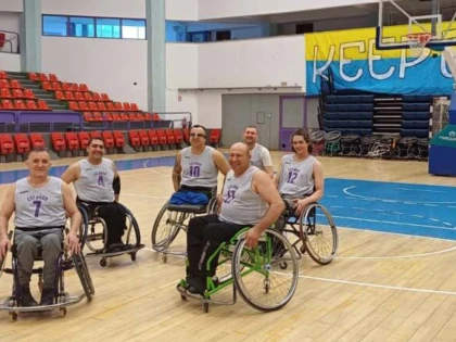 Temerarii Arad a acces în turneul final la baschet în fotoliu rulant