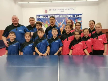 Tenisul de masă îşi consumă ultimele competiţii ale anului în decembrie: CSM Arad are treabă pe trei fronturi!