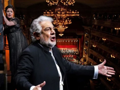 Tenorul Placido Domingo a fost omagiat duminică la Scala din Milano