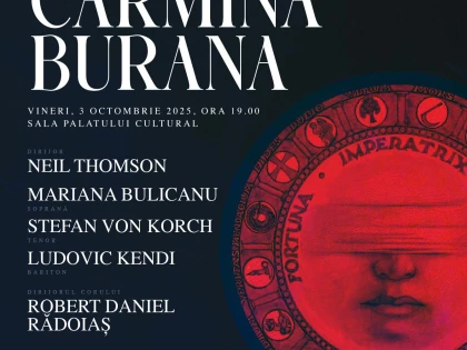 Tenorul ȘTEFAN von KORCH deschide stagiunea Filarmonicii Arad cu „Carmina Burana”