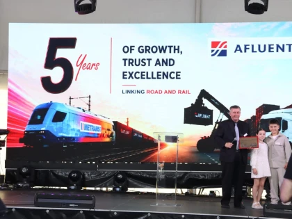 Terminalul intermodal Afluent împlinește 5 ani și leagă Aradul de portul Hamburg, pe calea ferată