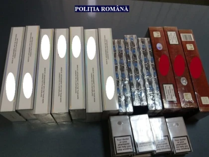Țigări de contrabandă, depistate de polițiști în Piața Fortuna