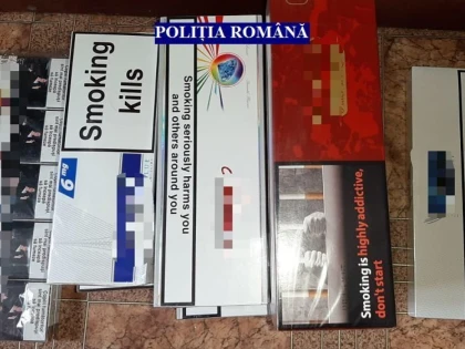 Țigări de contrabandă, în Piața Fortuna