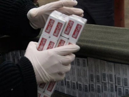 TIGARI NETIMBRATE CONFISCATE DE JANDARMII ARADENI