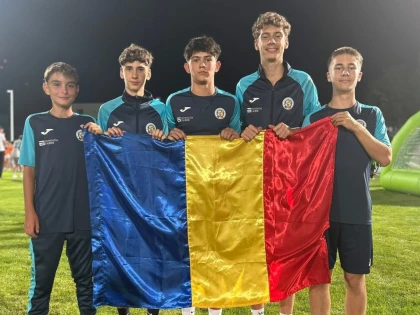 Tinerii atleți ai Gloriei Arad s-au remarcat în Cehia, la European Kids Athletics