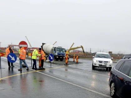 Trafic deviat în Vladimirescu: încep lucrările la noul pasaj peste linia ferată