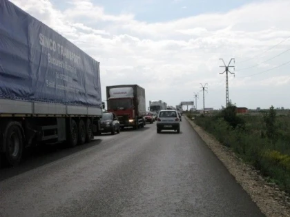 TRAFIC RELUAT PE CENTURA, DUPA UN ACCIDENT RUTIER