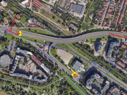 Trafic restricționat pe Pasajul Micălaca până la mijlocul lunii august