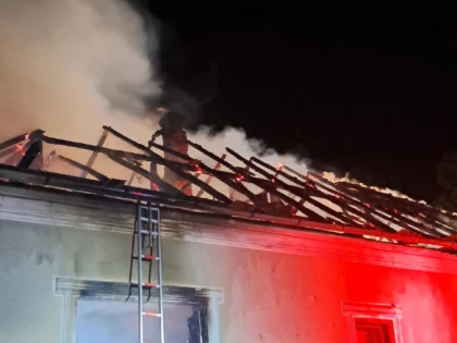Tragedie la Cil: Un bărbat și-a pierdut viața într-un incendiu