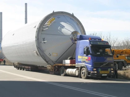 Transport agabaritic pe ruta Int. (DJ709C-DN7) - Nădlac II PTF