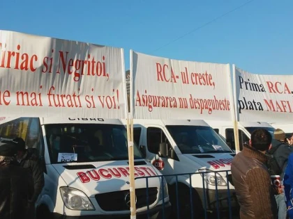 TRANSPORTATORII ORGANIZEAZA UN PROTEST NATIONAL IN 18 APRILIE