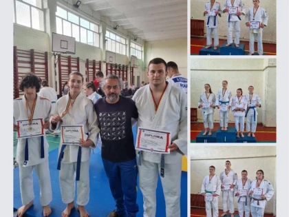 Trei medalii arădene pe tatami, la Campionatul Naţional Şcolar de judo U18