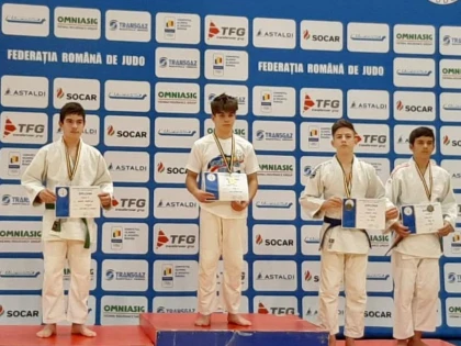 Trei medalii naţionale pe tatami pentru micii judoka de la CSM Arad