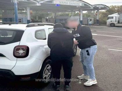 Trei persoane urmărite internațional, depistate de polițiștii de frontieră din Nădlac