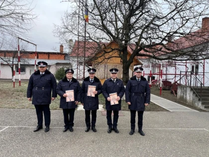 Trei subofițeri ai Detașamentului Sebiș au trecut în rezervă