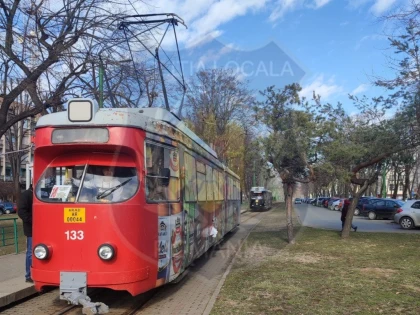 Trei zile fără tramvaie în centrul Aradului
