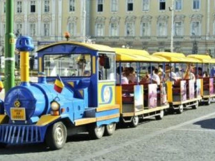  Trenulețul turistic de agrement va circula în Arad de 1 Iunie