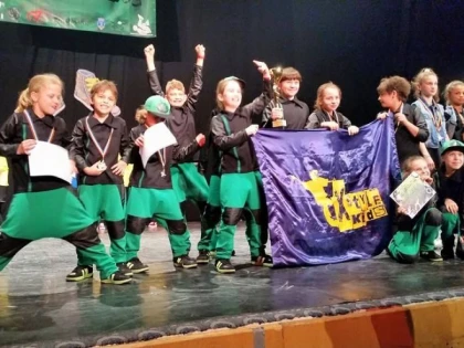 TRUPA X-STYLE KIDS ARAD, LOCUL I LA CONCURSUL „BOUNCE 2015“, DE LA SATU MARE