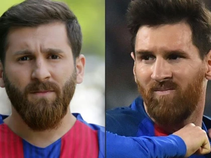 Tu știi care dintre cei doi este adevăratul Messi? Eurosport UK n-a reușit să îi deosebească