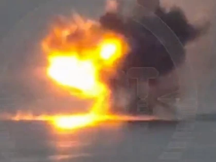 Ucraina a atacat o bază navală rusească de lângă Novorosisk