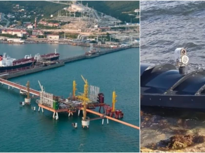 Ucrainenii au atacat cu o dronă navală portul Novorossiysk
