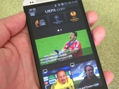 UEFA A LANSAT O APLICAŢIE DE MOBIL PENTRU EURO 2016