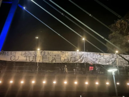 Ultrașii UTA-ei dau semnalul mobilizării pentru semifinala de Cupă: „Alături de culori, istorie putem scrie, cu toții la Cluj pe 27 aprilie!”