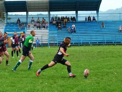 UN ARADEAN, INTRE CEI MAI BUNI MARCATORI DIN DIVIZIA NATIONALA LA RUGBY