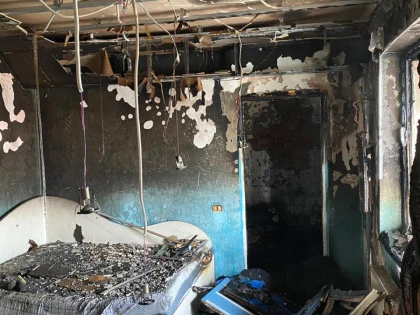 Un bărbat a salvat casa vecinului său din Grădiște, unde izbucnise un incendiu