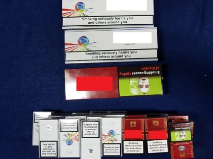 Un bărbat din Săvârșin, prins cu țigări de contrabandă