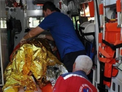 Un bărbat și-a dat foc în fața Serviciului de Pașapoarte din Arad