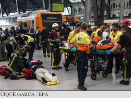 Un cetățean român, printre victimele accidentului feroviar din Barcelona