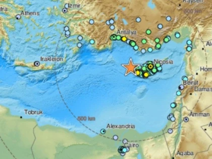 Un cutremur cu magnitudinea 6,6 s-a produs în Cipru