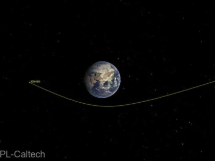 Un mic asteroid a trecut duminică foarte aproape de Pământ