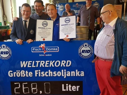 Un nou record mondial pentru cel mai mare bol cu soliancă din lume
