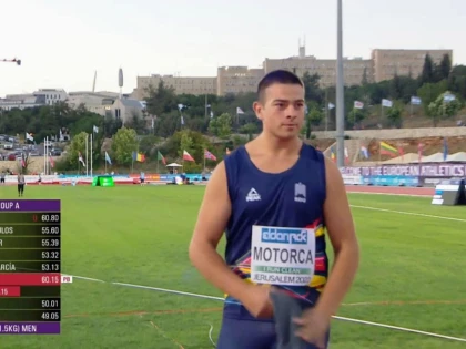 Un nou rezultat extraordinar pentru atletul Mihai Motorca, în finala Campionatelor Europene rezervate cadeților